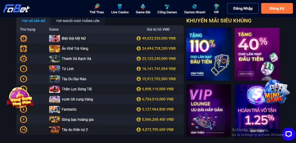 Bí mật để thắng lớn với game nổ hũ